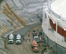 Obra exterior Velodromo Xalapa