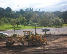 Obra exterior Velodromo Xalapa