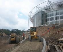 Obra exterior Velodromo Xalapa