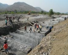 Reconstrucción margen natural izquierdo arroyo Topiltepec, municipio de Actopan