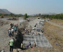 Reconstrucción margen natural izquierdo arroyo Topiltepec, municipio de Actopan