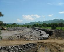 Reconstrucción margen natural izquierdo arroyo Topiltepec, municipio de Actopan