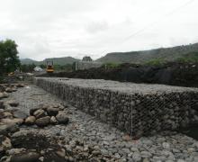 Reconstrucción margen natural izquierdo arroyo Topiltepec, municipio de Actopan