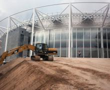 Obra exterior Velodromo Xalapa