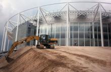 Obra exterior Velodromo Xalapa